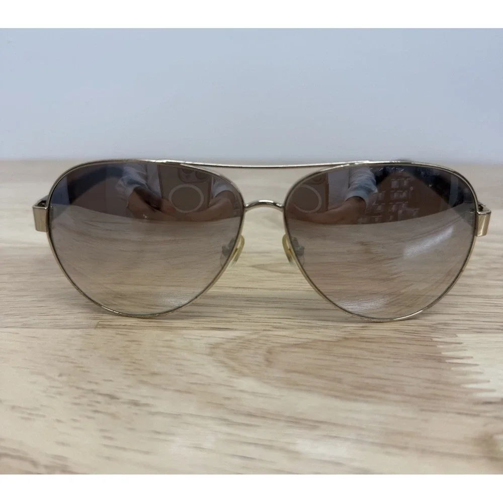 Kate Spade With Case GENEVA EYRNQ Women's Gold/Brown Mirror‎ Pilot 59-12-140